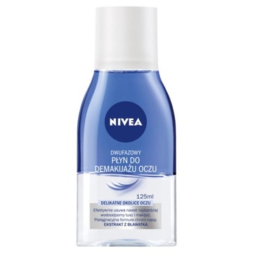NIVEA DWUFAZOWY PŁYN DO DEMAKIJAŻU OCZU125ML