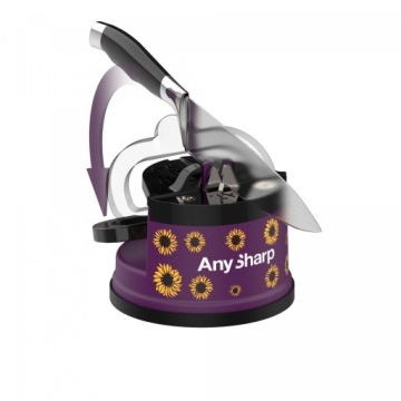 Ostrzałka do noży AnySharp Classic Purple Sunflowe