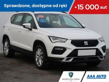 Seat Ateca SUV Facelifting 1.5 EcoTSI 150KM 2021 Seat Ateca 1.5 TSI, Salon Polska, 1. Właściciel