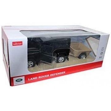 AUTO NA PILOTA 1:14 LAND ROVER Z PRZYCZEPĄ