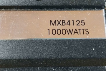 УСИЛИТЕЛЬ АУДИО CRUNCH BLACKMAXX MXB4125 1000 ВАТ + ЛАМПА