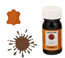 КРАСКА ДЛЯ ПОКРАСКИ КОЖИ, КОРИЧНЕВЫЙ ЦВЕТ РЕНОВАЦИЯ