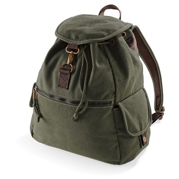 PLECAK VINTAGE 100% BAWEŁNA CANVAS MOCNY unisex