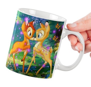 NAJLEPSZY KUBEK DLA DZIECI BAMBI NA PREZENT SUPER JAKOŚĆ