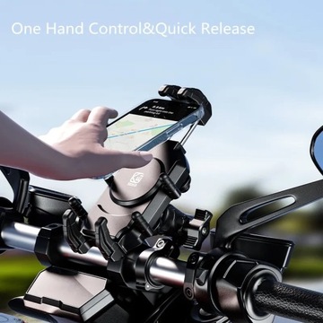 Антивибрационный мотоциклетный держатель для телефона R19.