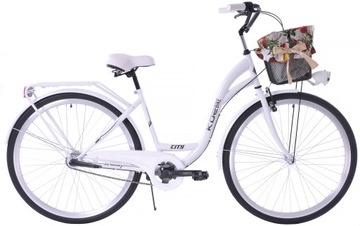 ROWER MIEJSKI 28 damski DAMKA 3Bieg KOZBIKE25 KOSZ