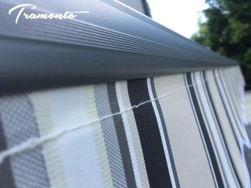 Террасная маркиза АНТРАЦИТ 250 х 200 Серый Бежевый Кремовый STD