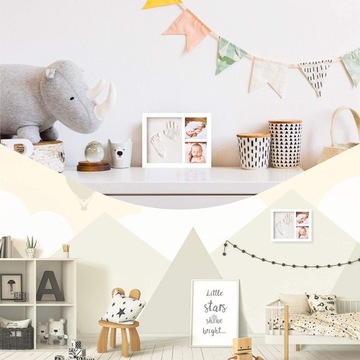 ОТПЕЧАТ РУКИ ДЕТСКОГО СЛЕДА СУВЕНИРЫ ИЗ ГЛИНЫ РАМКА