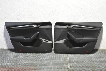 SKODA OCTAVIA IV ДВЕРЬ БОКОВАЯ, ПЕРЕДНЯЯ ЛЕВАЯ, СО СВЕТОДИОДНОЙ ПОДСВЕТКОЙ