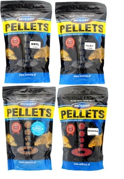 4x Pellet Śmierdziel 2mm MCKARP Zestaw do metody METHOD FEEDER KILLERY