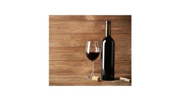 Szklana deska do krojenia WINO KOREK 40x30 cm deska kuchenna