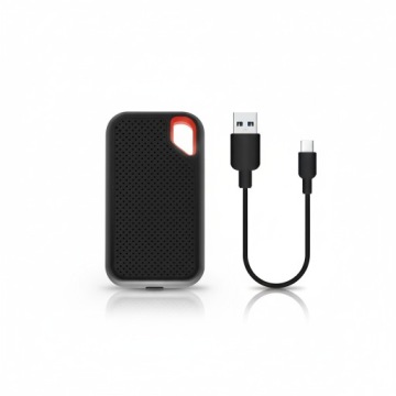 Внешний жесткий диск 4 ТБ USB-C для iPhone Android Laptop Mac Fast