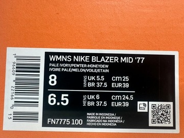 Trampki Nike Blazer MID '77 rozmiar 39