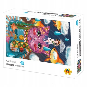 Mini Puzzle dla dorosłych Zabawki 1000 el. Kot