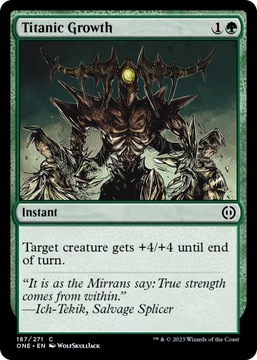 MTG 4x Titanic Growth