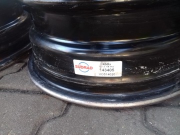 4× DISK OCELOVÝ KRONPRINZ 6.0" X 14" 5X100 ET 37