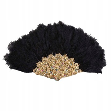 Fan Fancy Party Dancing Fan Dekoracyjny Vintage