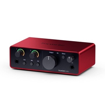 Focusrite Scarlett Solo 4th Gen interfejs audio