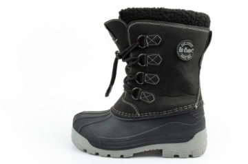 Зимові чоботи дитячі хлоп'ячі LEE COOPER LCJ-25-44-3943K чорні 28