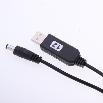 Повышающий преобразователь USB 5 В в 12 В постоянного тока длиной 3 фута