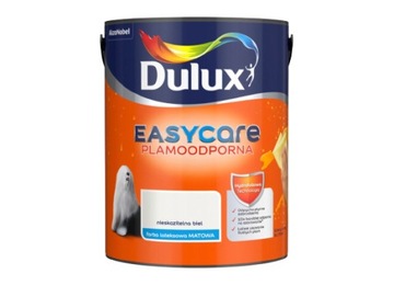 Farba Easycare Nieskazitelna Biel 5L DULUX