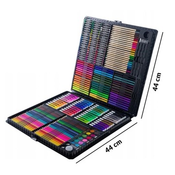 НАБОР ХУДОЖЕСТВЕННОЙ КРАСКИ + ЧЕМОДАН 288 шт.