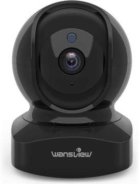 Wansview Q5 kamera IP bezprzewodowa kamerka wewnętrzna czarna 1080P 2,4 G