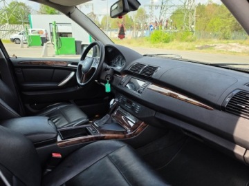 BMW X5 E53 3.0i 231KM 2003 BMW X5 3.0i Automat Hak Android Swiezo po serwisie 3.0 Benzyna 231KM, zdjęcie 12