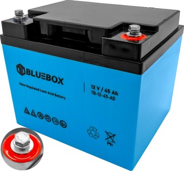 Akumulator Bezobsługowy VRLA AGM Bluebox 12V 90Ah 24V 45Ah