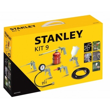 STANLEY KIT9 КОМПЛЕКТ ПНЕВМАТИЧНИЙ ДО КОМПРЕСОРА 