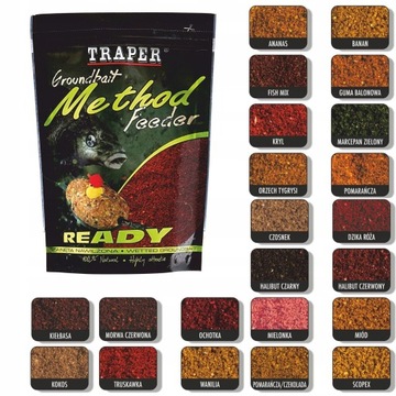 Traper Method Feeder Ready Truskawka 0,75kg