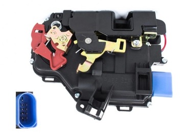 ЗАМОК ДВЕРИ ПЕРЕДНИЙ ПРАВЫЙ VW Golf 5 V 2003-2009 г.в.
