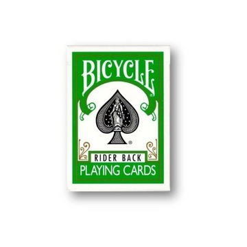 Karty do gry Bicycle: Rider Back - Green Deck