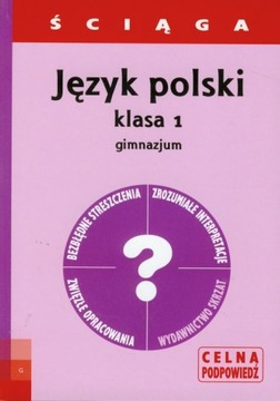 Język polski Ściąga Klasa 1 Gimnazjum U