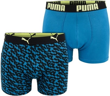PUMA MAJTKI BOKSERKI MĘSKIE BAWEŁNA 2PAK 2 PARY S