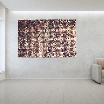 СТЕНА С ПАЙЕТКАМИ ЗОЛОТОЙ БЛЕСТЯЩИЙ ФОН ДЛЯ НОВОРОЖДЕННЫХ