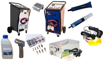 ZESTAW NA DOTACJĘ STACJA KLIMATYZACJI R1234YF R134