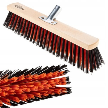 NEO MIOTŁA ZMIOTKA SZCZOTKA ULICOWA 40CM METAL