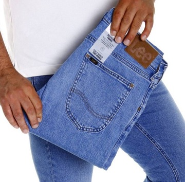LEE spodnie SLIM skinny regular LUKE W29 L30