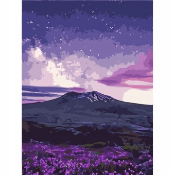 Рисование изображения по номерам- ангел 40*50 см.