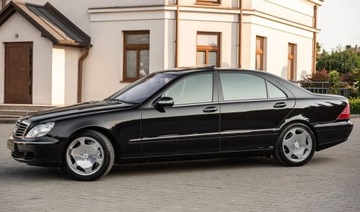 Mercedes Klasa S W220 Sedan 5.5 V12 (600) L 500KM 2003 Mercedes-Benz Klasa S S600L V12 500KM Navi Xeon Skora Masaze Full FULL Gw, zdjęcie 6