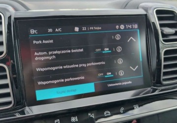 Citroen C5 Aircross SUV Facelifting 1.5 BlueHDi 131KM 2023 Citroen C5 Aircross 1.5 BlueHDi Max EAT8 Bogata Wersja FV23 Kredyt 0 Leasi, zdjęcie 18