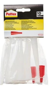 PATTEX KOŃCÓWKI DO POJEMNIKÓW silikon klej szt. 10