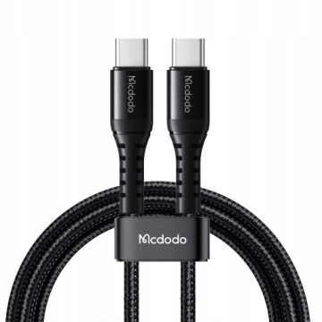 MCDODO КОРОТКИЙ КАБЕЛЬ USB-C ДЛЯ БЫСТРОЙ ЗАРЯДКИ ДЛЯ SAMSUNG APPLE USB TYPE C 60 Вт