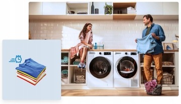 BEKO SLIM SET стиральная машина 7 кг + сушилка 7 кг + разъем