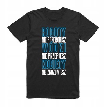 XXL - KOSZULKA T-SHIRT DLA CHŁOPAKA MĘŻA ŚMIESZNA