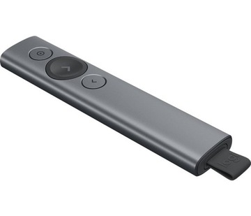 Серый лазерный пульт Logitech Spotlight для презентаций