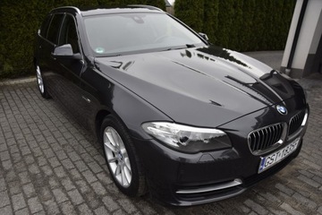 BMW Seria 5 F10-F11 Touring Facelifting 520d 190KM 2015 4x4 xDrive Automat 190 PS, Webasto z Pilota, EL Klapa, Navi, GWARANCJA, zdjęcie 5