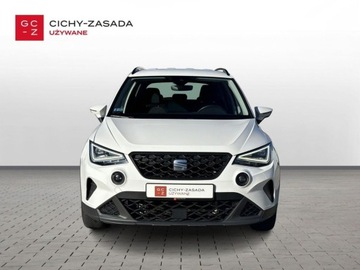 Seat Arona Crossover Facelifting 1.0 TSI 110KM 2022 Seat Arona 1.0 110KM Full LEDCzujniki Parkowania NiskiPrzebieg SalonPL FV23, zdjęcie 7