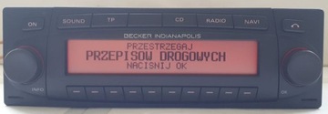 РАДИО BECKER INDIANAPOLIS CD MP3 AUX BE7922 + КОД